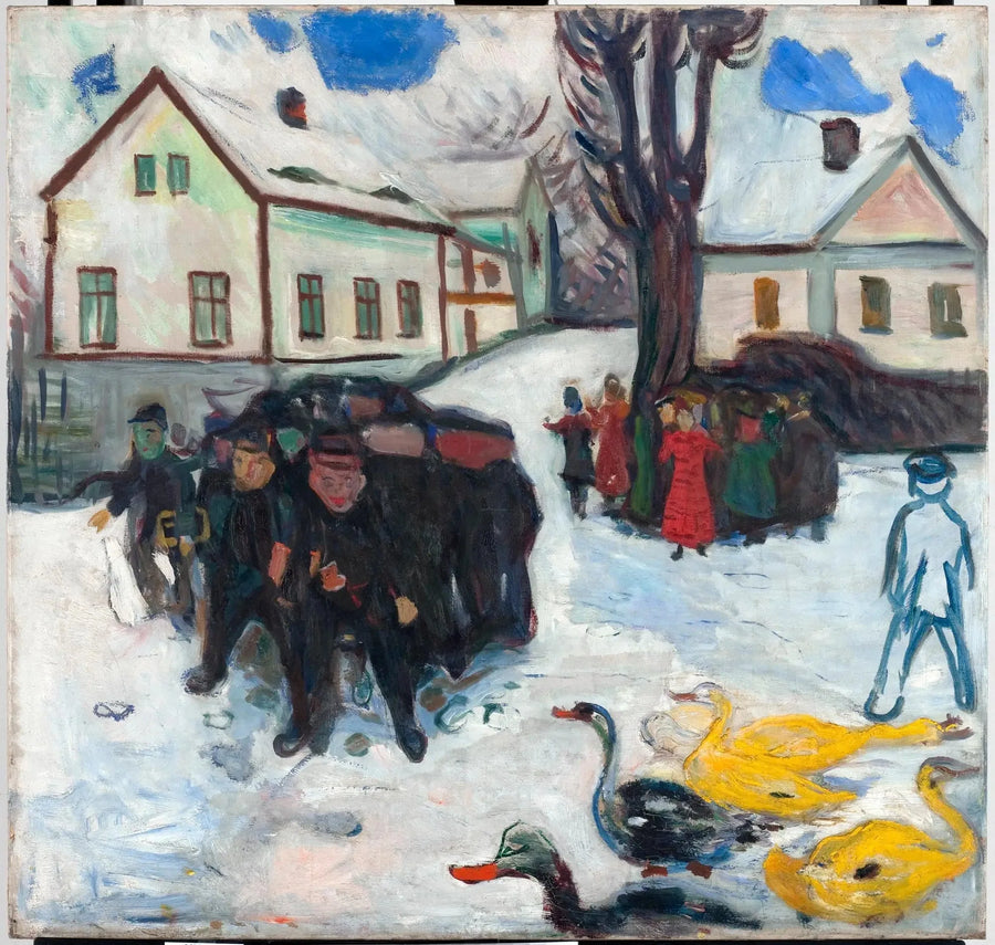 Bambini e Anatre - Edvard Munch