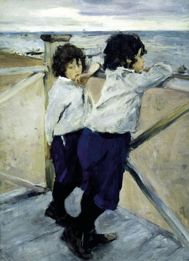 Bambini. Sacha e Yura Serov - Valentin Serov