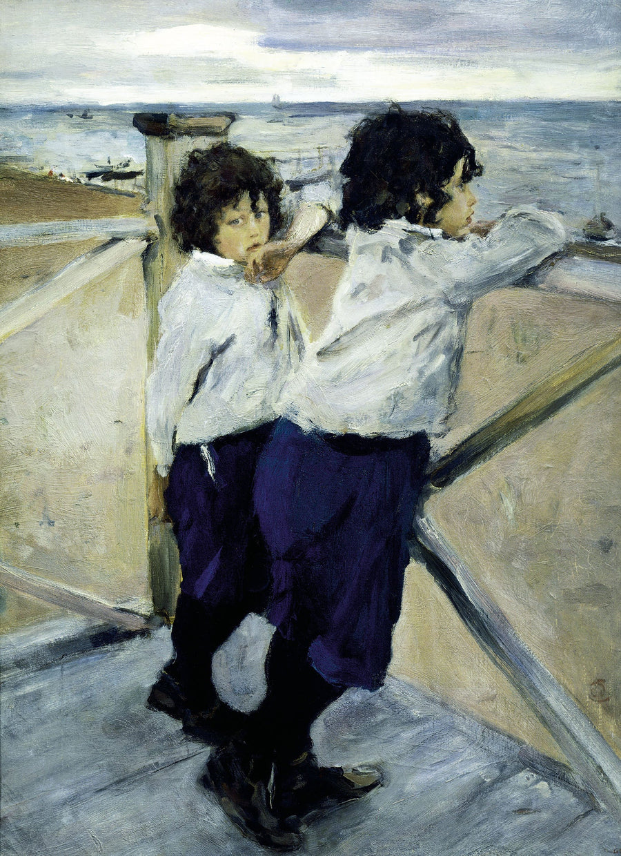 Bambini. Sacha e Yura Serov - Valentin Serov