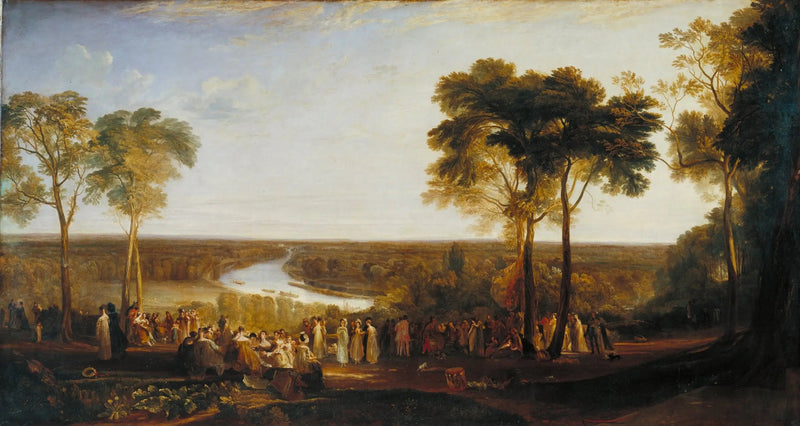 Inghilterra: Richmond Hill, nel compleanno del Principe Regente - J. M. W. Turner