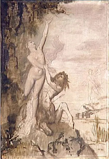 Rimozione di Deianira - Gustave Moreau
