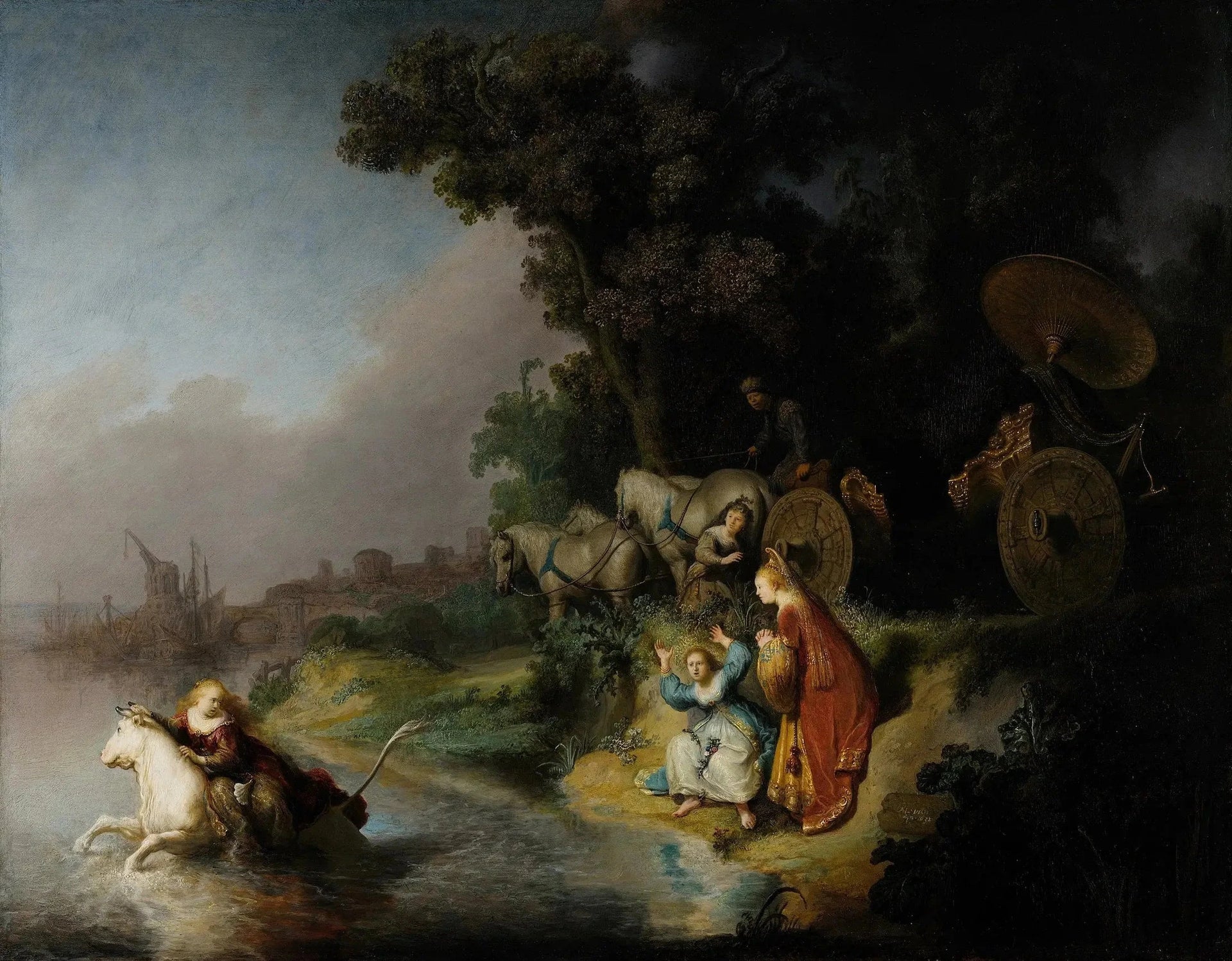 L’Enlèvement d’Europe, 1632 — Rembrandt
