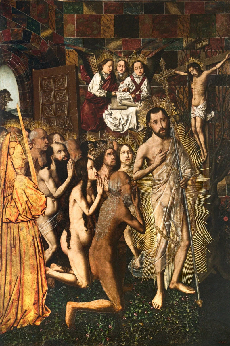 Entrata in Paradiso e visione del Crocifisso - Bartolomé Bermejo