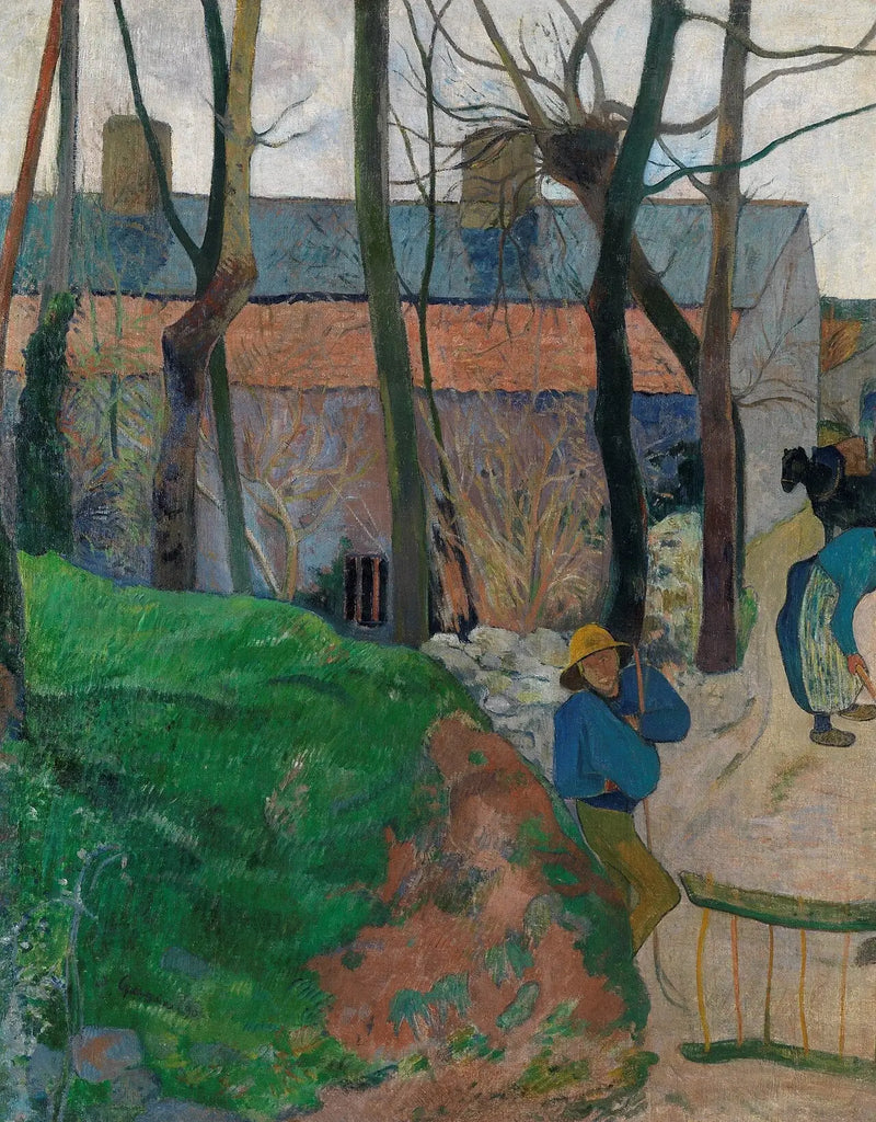 Ingresso della fattoria - Paul Gauguin