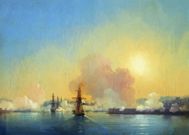 Entrée de la baie de Sébastopol. - Ivan Aïvazovski