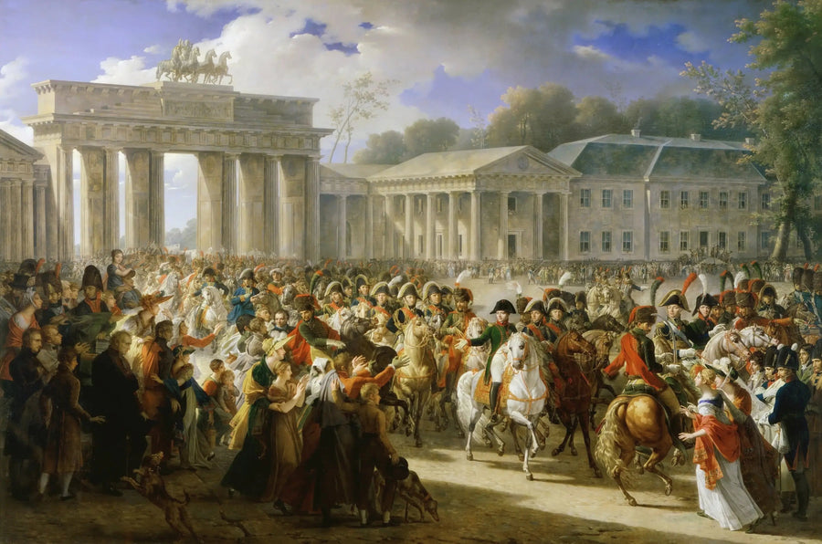 Entrée di Napoleone I a Berlino, 27 ottobre 1806 - Charles Meynier