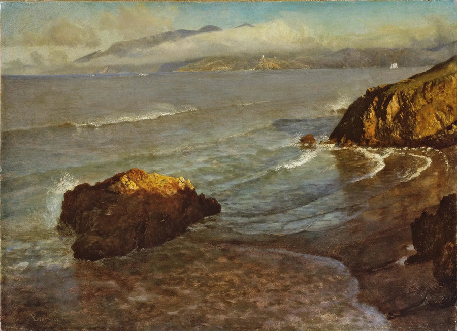 Entrée du Golden Gate - Albert Bierstadt