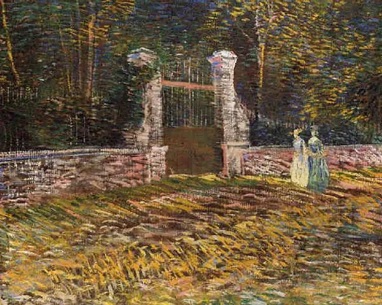 Ingresso del Parco Voyer d'Argenson ad Asnières - Vincent van Gogh