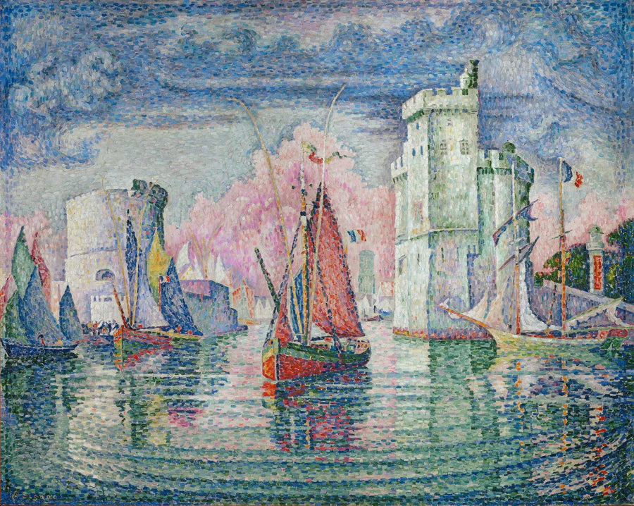 Ingresso del porto di La Rochelle - Paul Signac