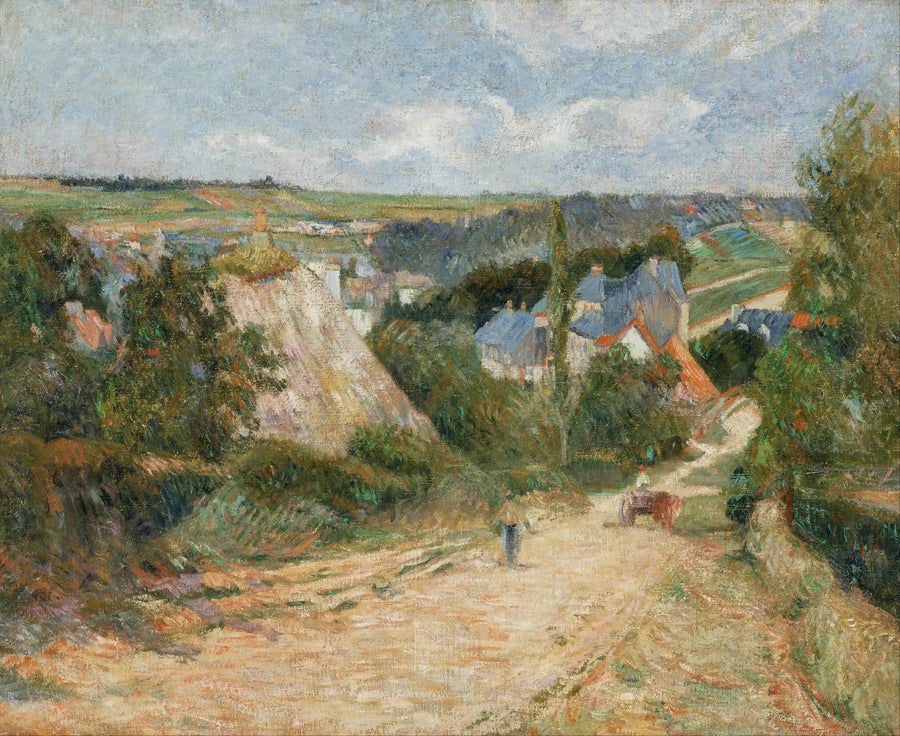 Ingresso del villaggio di Osny - Paul Gauguin