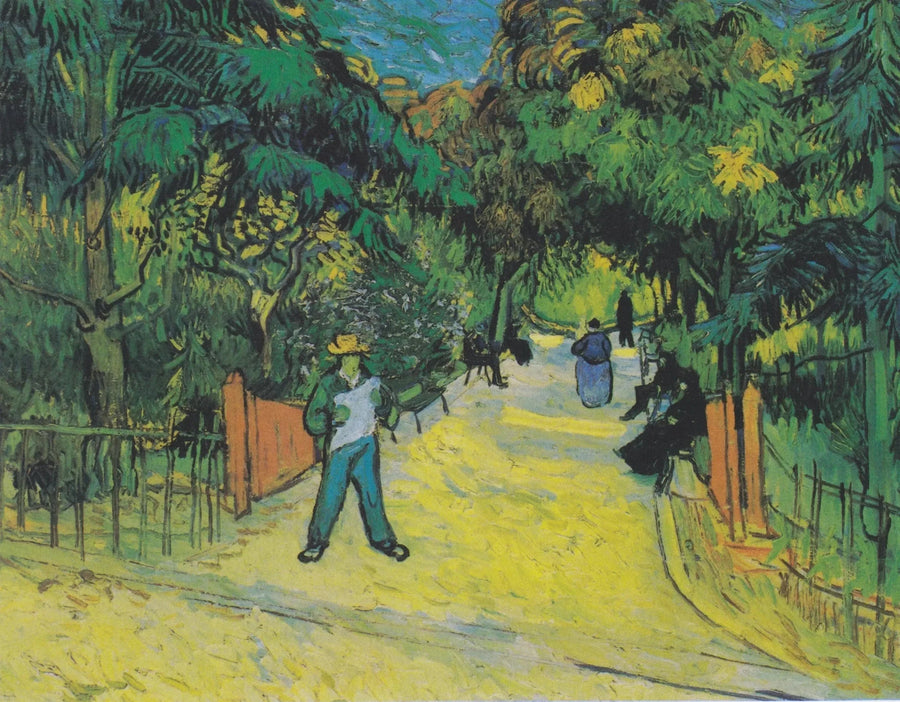 Ingresso del parco pubblico ad Arles - Vincent van Gogh