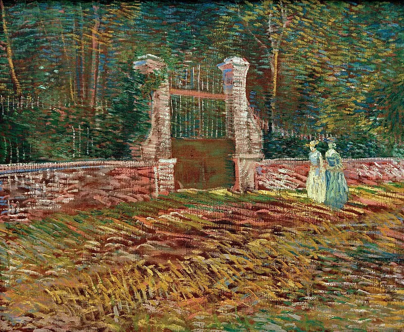 Ingresso del Parco Voyer d'Argenson ad Asnières - Vincent van Gogh