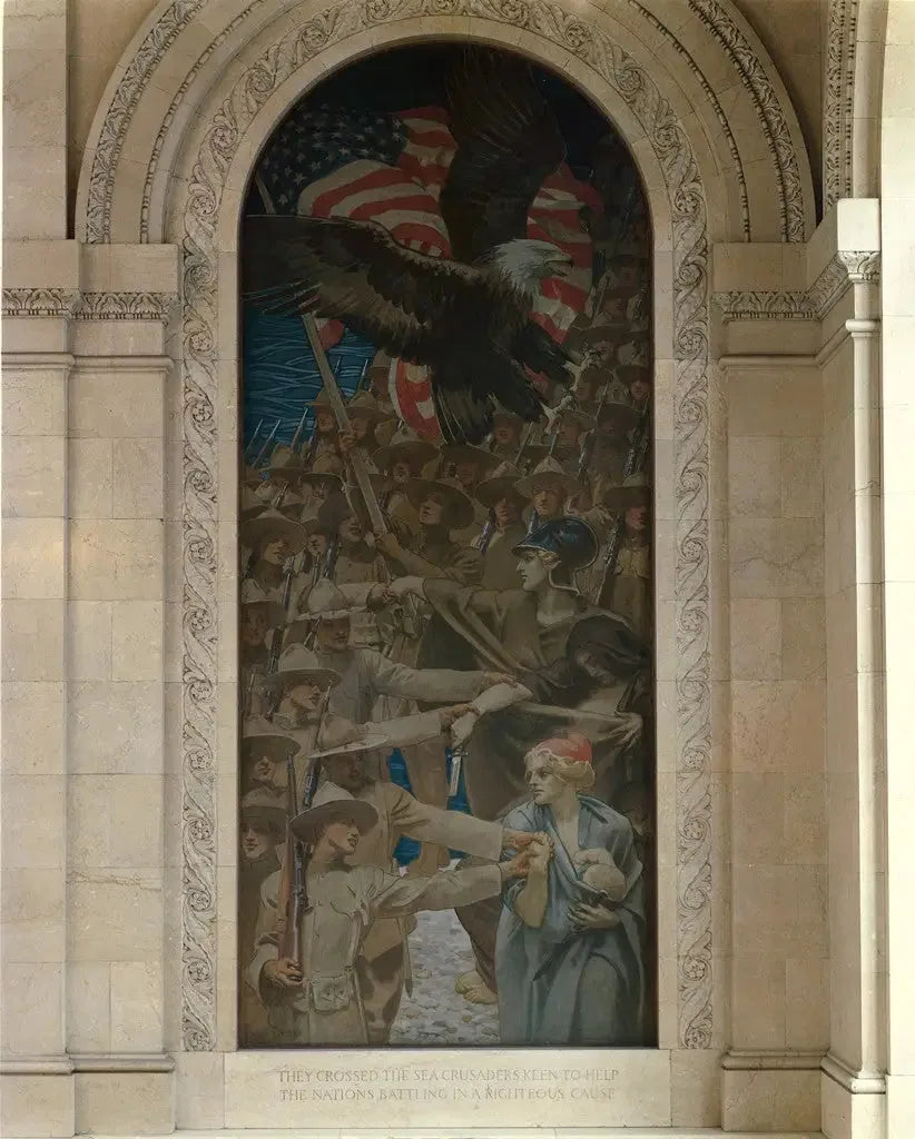 Entrare in guerra - John Singer Sargent
