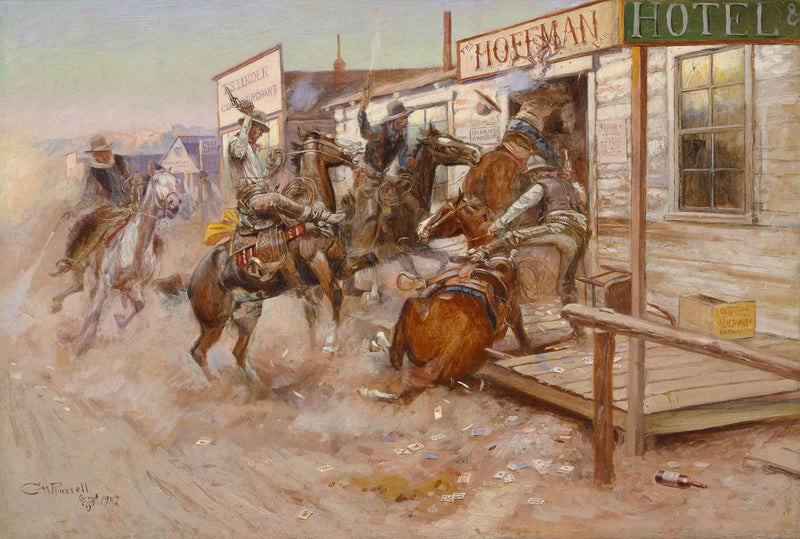 Entrare senza bussare - Charles Marion Russell
