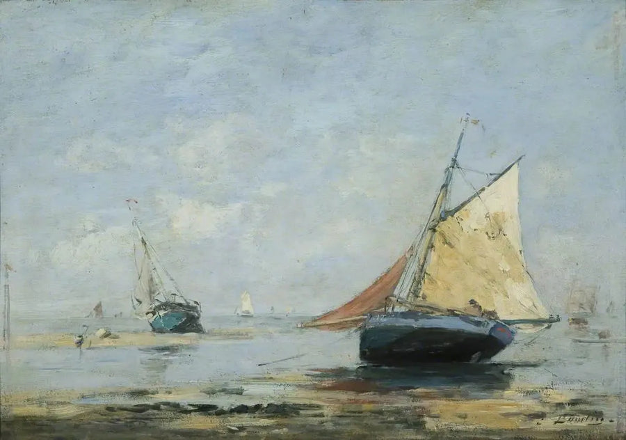 Dintorni di Trouville - Eugène Boudin