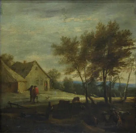 Dintorni del villaggio - David Teniers il Giovane