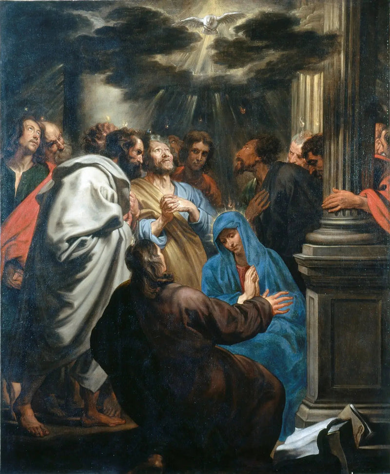 Epanchement du Saint-Esprit (Pentecôte) - Antoine van Dyck