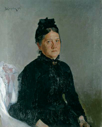 moglie del direttore della fabbrica di Kostroma - Valentin Serov