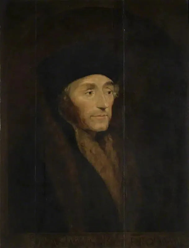 Erasmus of Rotterdam (1466–1536), umanista e teologo - Hans Holbein il Giovane