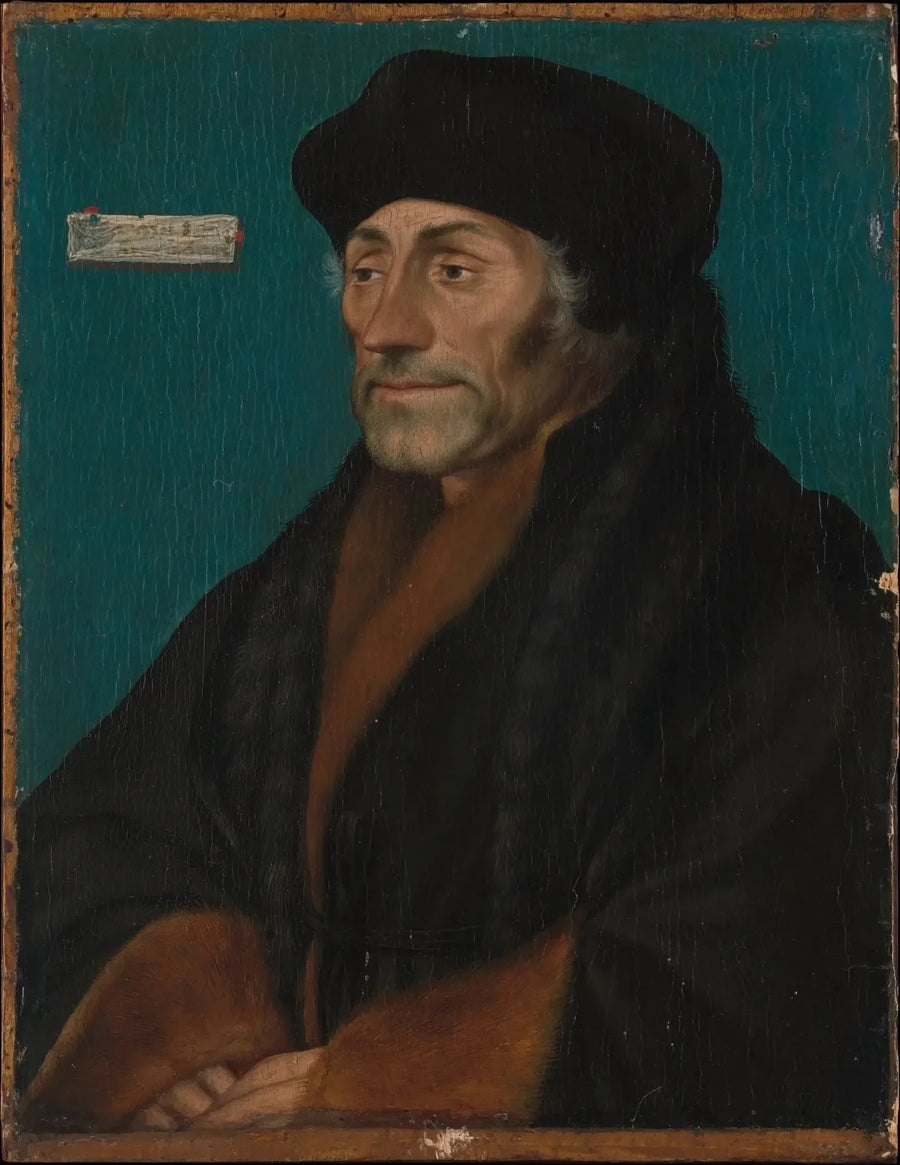 Erasmus of Rotterdam - Hans Holbein il Giovane