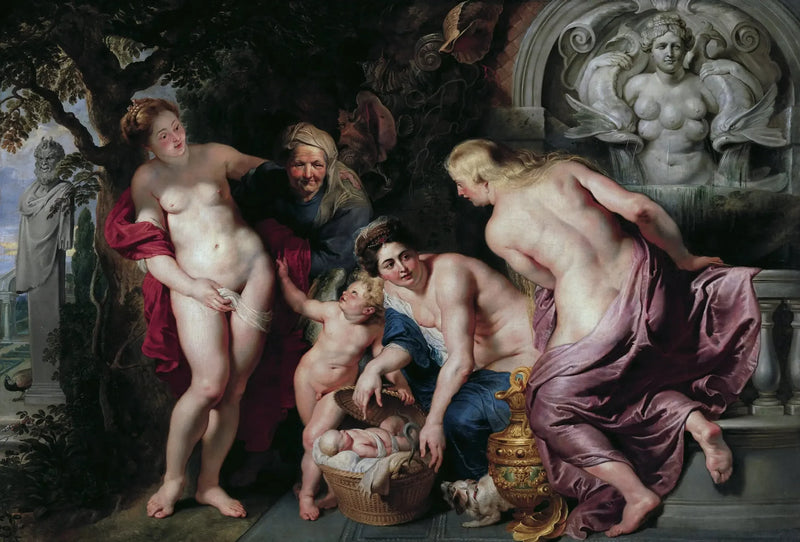 Érichthonios scoperto dalle ragazze di Cécrops - Peter Paul Rubens