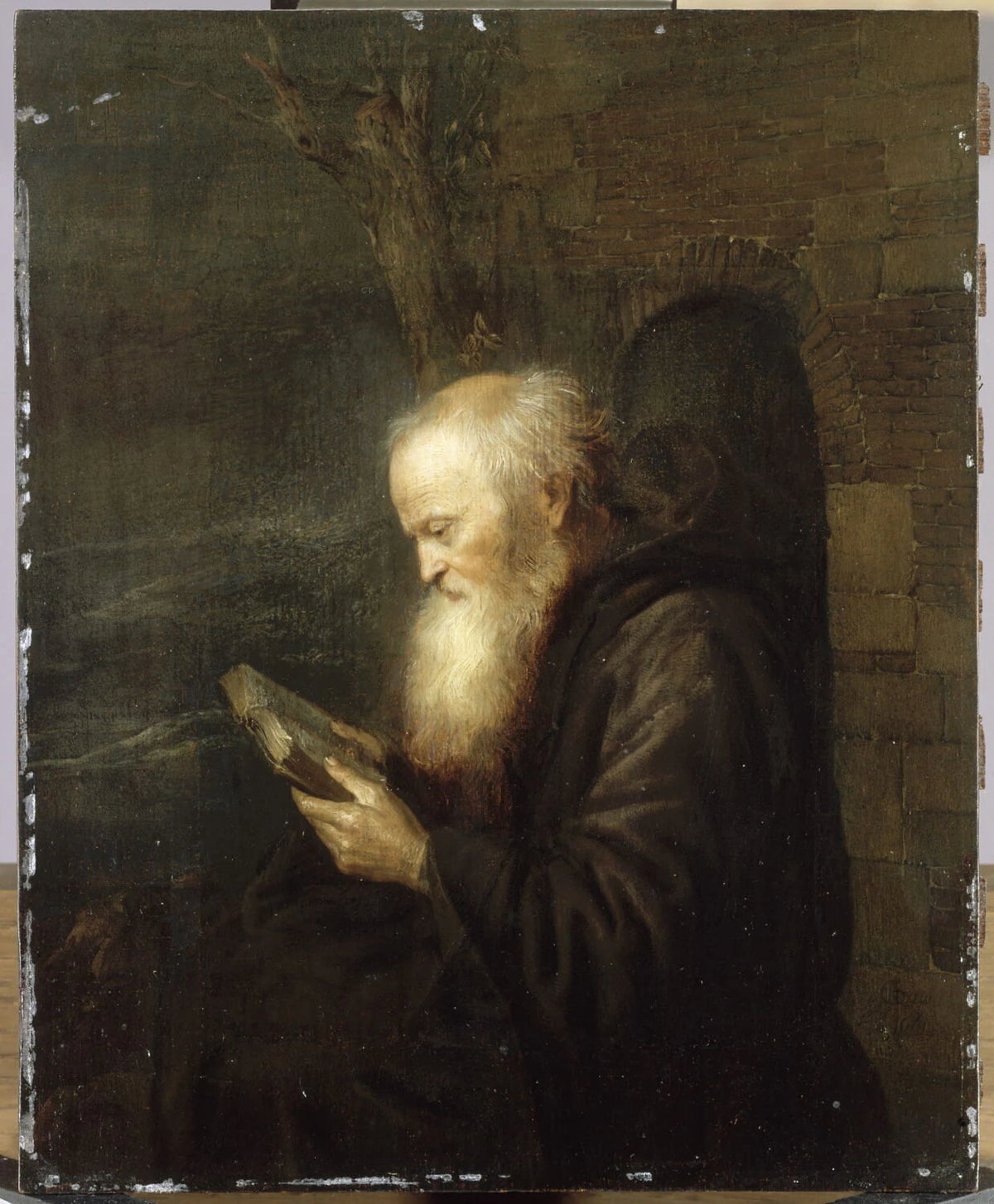 Lettura dell'eremita - Gerard Dou