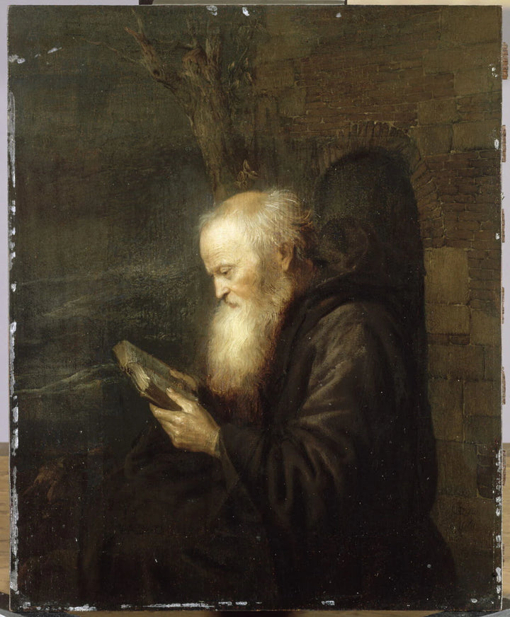 Lettura dell'eremita - Gerard Dou
