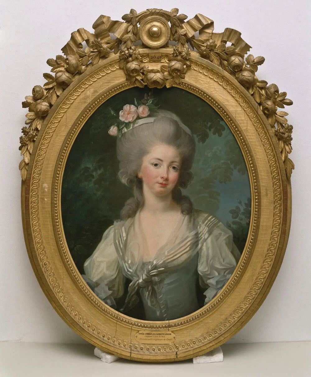 Ernestine-Frédérique, Princesse de Croy - Élisabeth Vigée Le Brun image 1 copie peinte à la main à l’huile