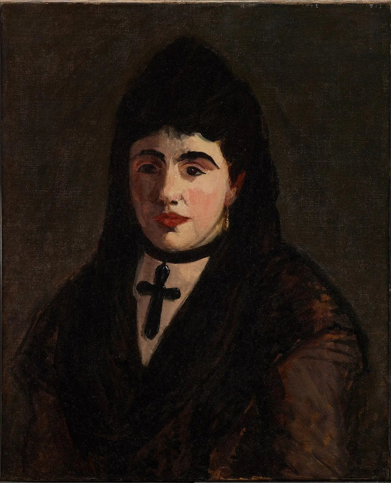 Spagnola alla Croce Nera - Édouard Manet