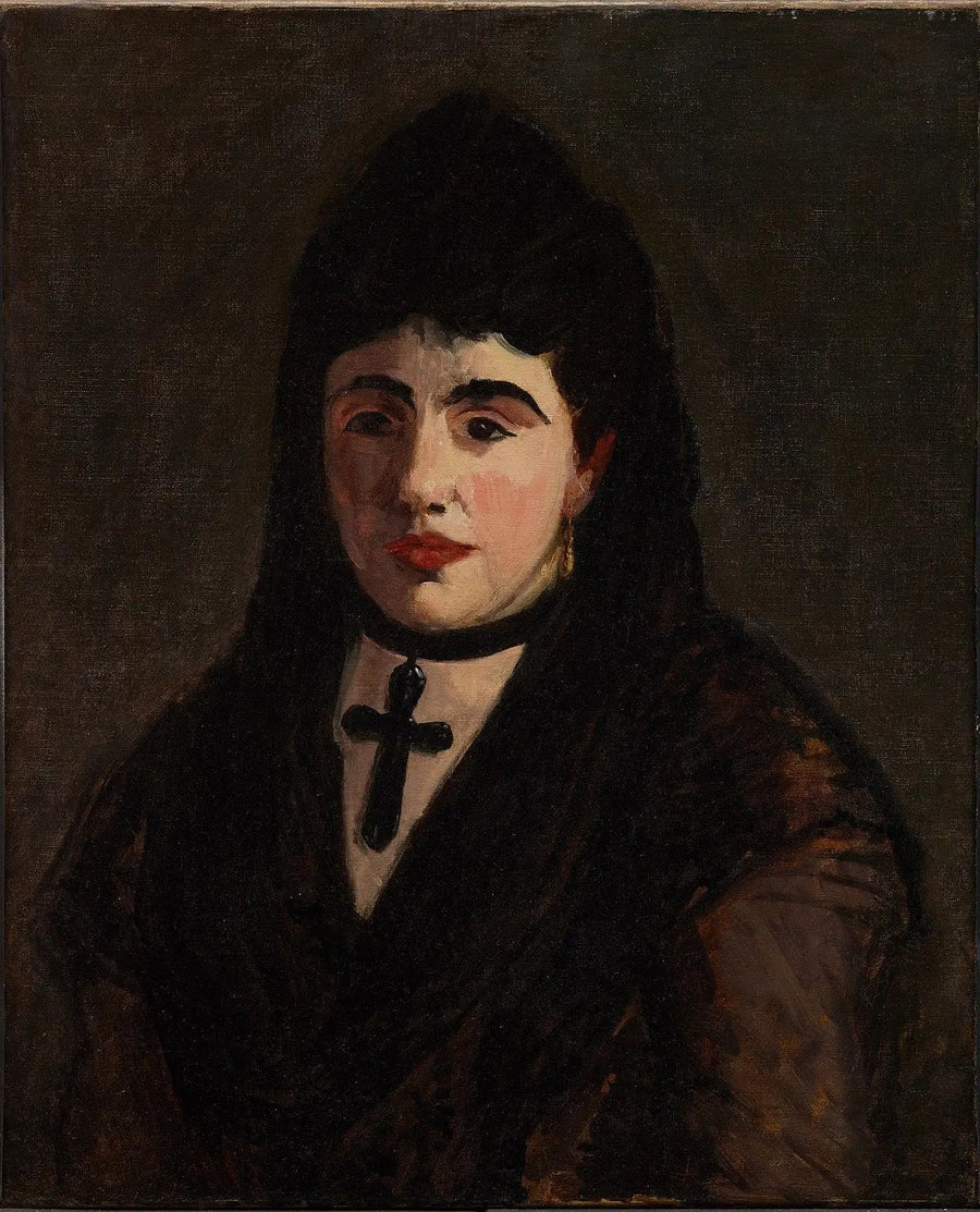 Spagnola alla Croce Nera - Édouard Manet