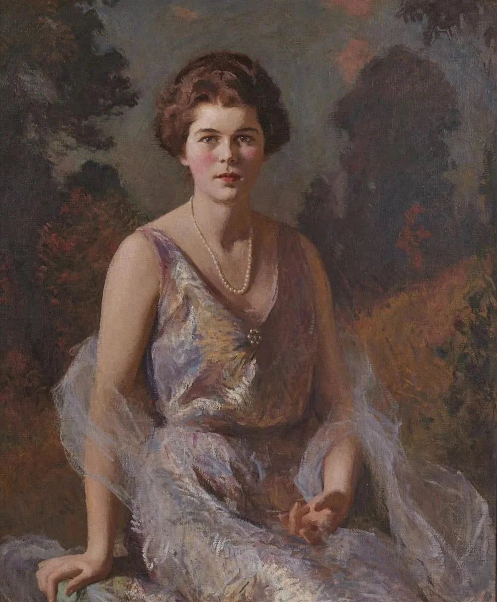 Espoir Gaston Felton - Frank Weston Benson image 1 tableau peint à l’huile sur toile