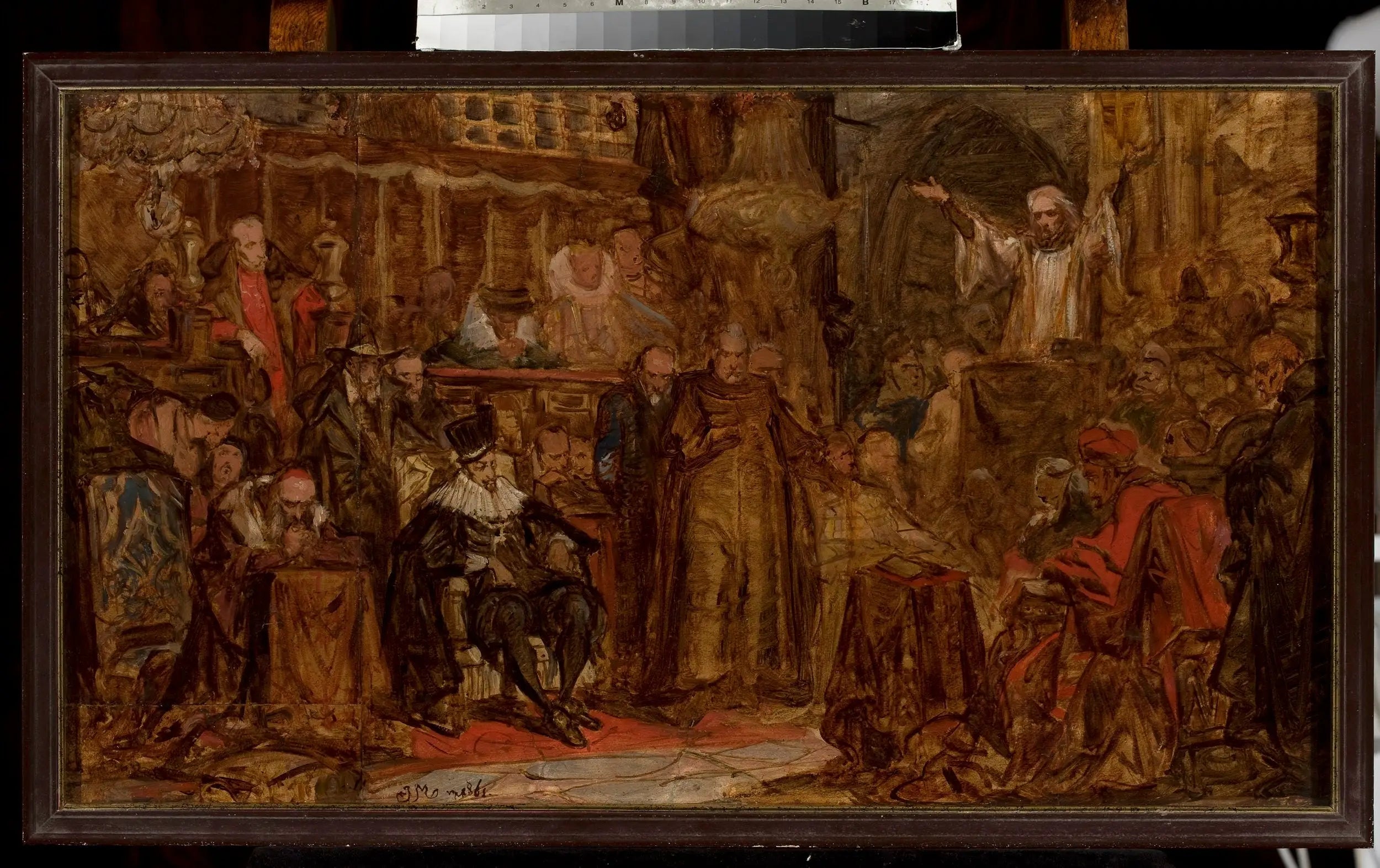 Esquisse du « Sermon de Skarga » - Jan Matejko - Alpha Reproduction