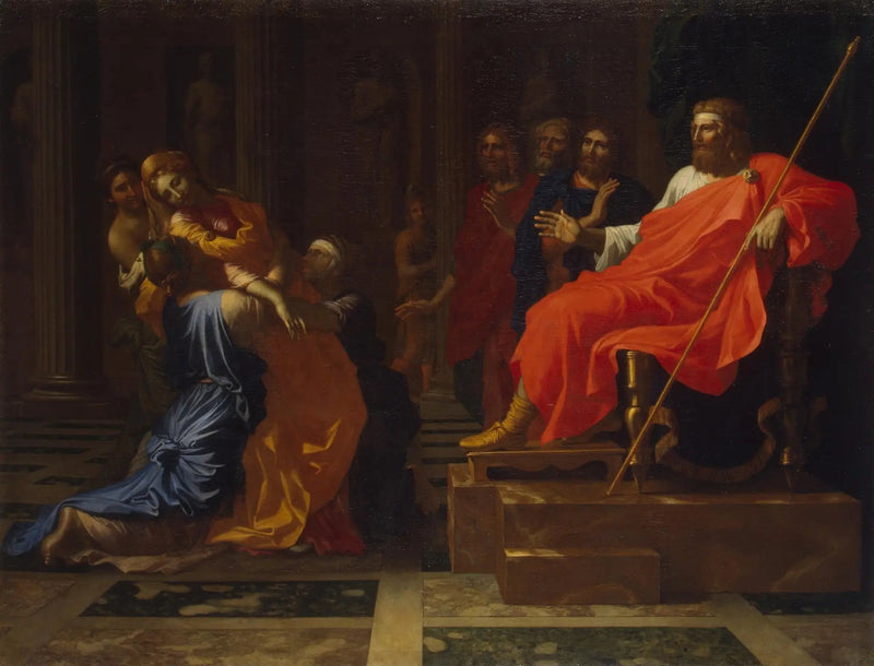 Esther davanti a Assuero - Nicolas Poussin