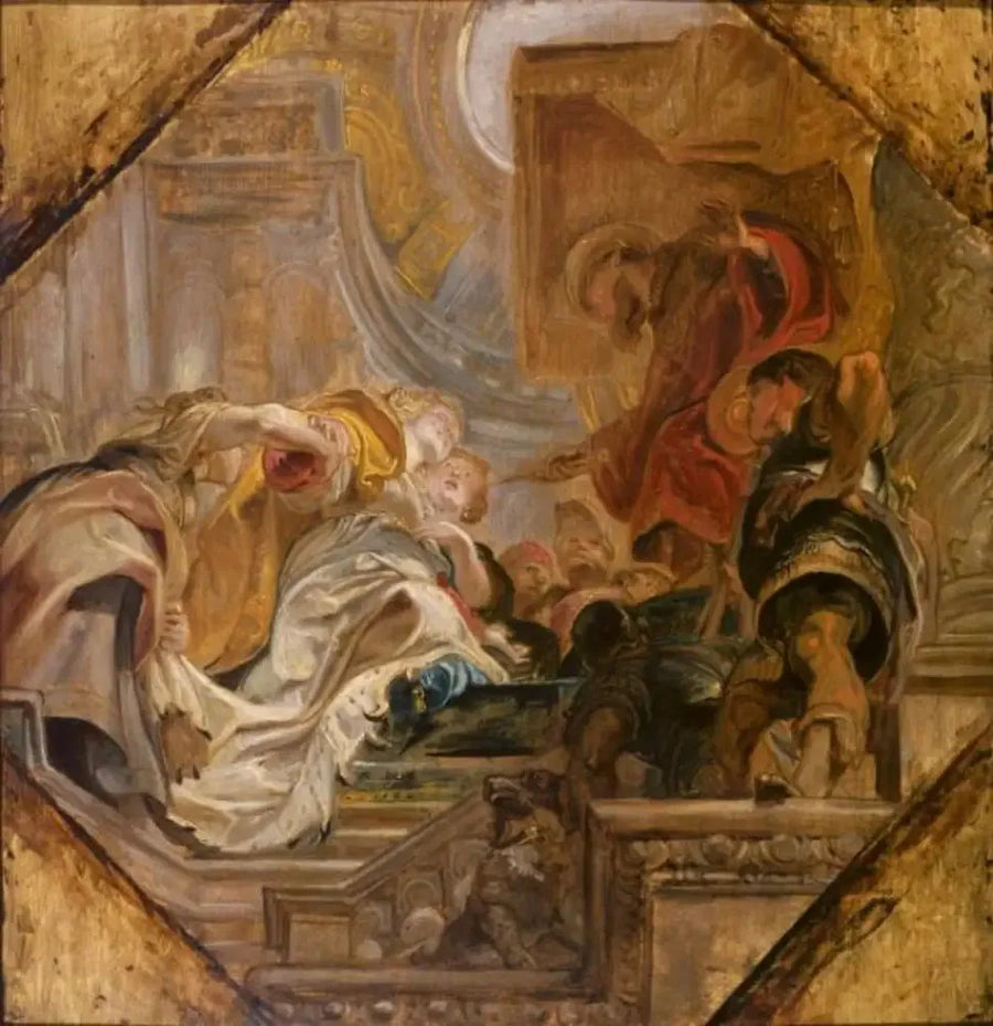 Esther davanti a Assuero - Peter Paul Rubens