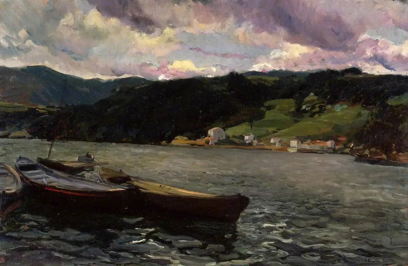 Estuario del Nalón, Asturie - Joaquín Sorolla