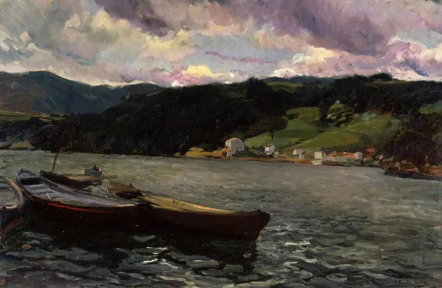 Estuario del Nalón, Asturie - Joaquín Sorolla
