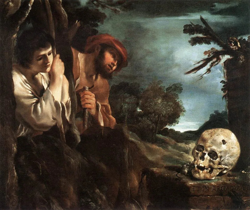 E in Arcadia ego - Guercino