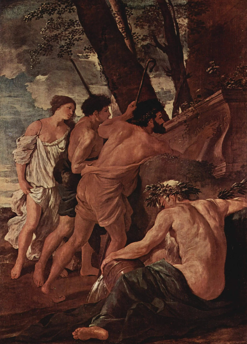 E in Arcadia ego - Nicolas Poussin