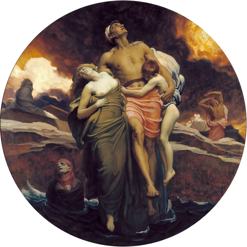 E il mare restituì i morti che erano in esso - Frederic Leighton