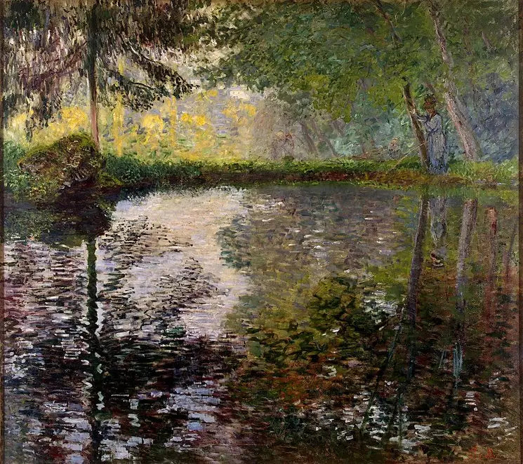 Stagno a Montgeron - Claude Monet