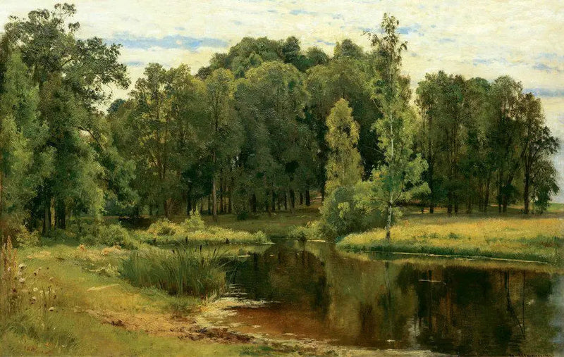 Stagno nel vecchio parco - Ivan Chichkine