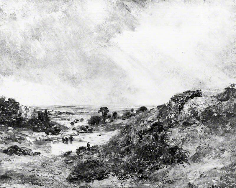 Étang de Branch Hill Hampstead - John Constable - Alpha Reproduction