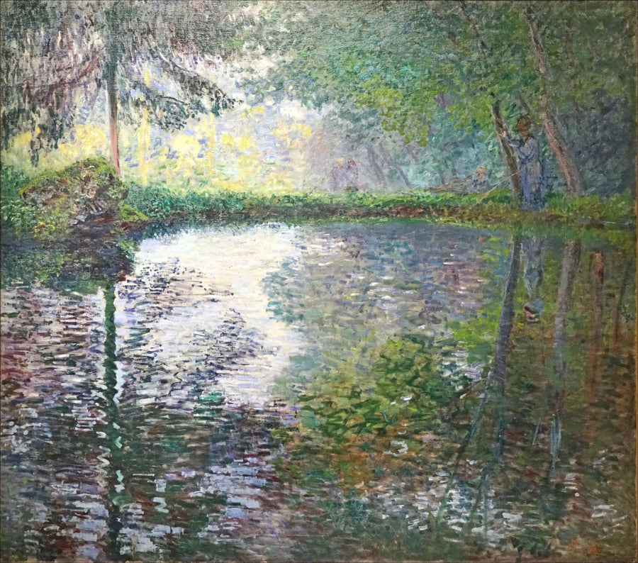 Stagno a Montgeron - Claude Monet