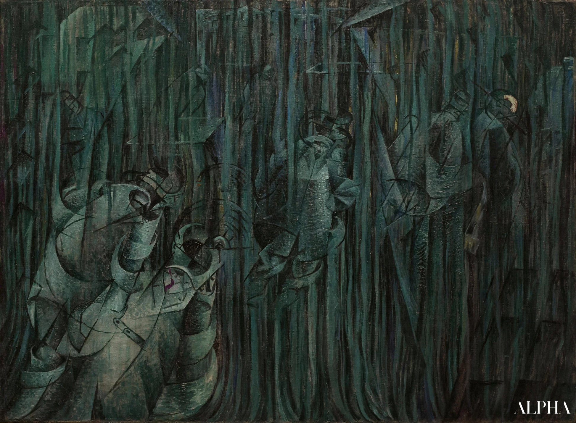 Stati d'animo III; Quelli che restano - Umberto Boccioni - Riproduzioni di quadri e dipinti di alta gamma