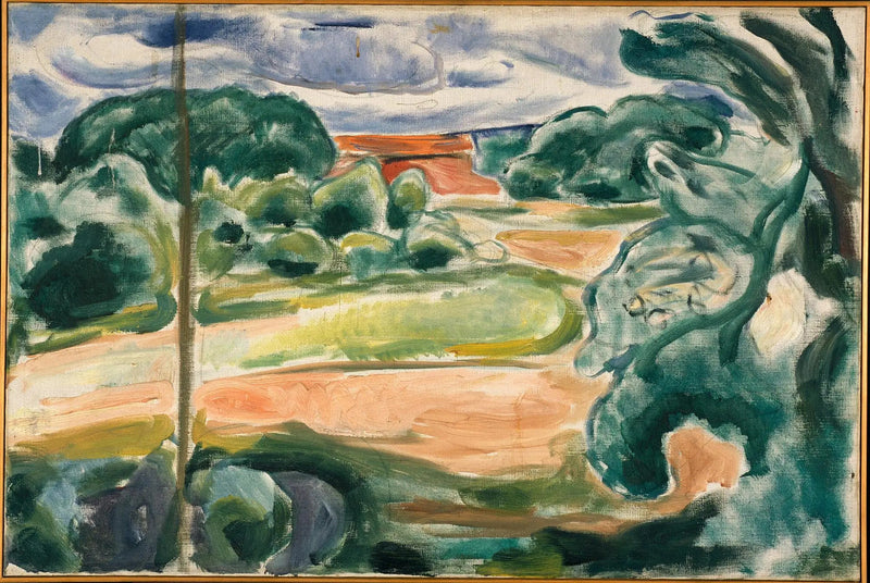 Estate a Ekely - Edvard Munch
