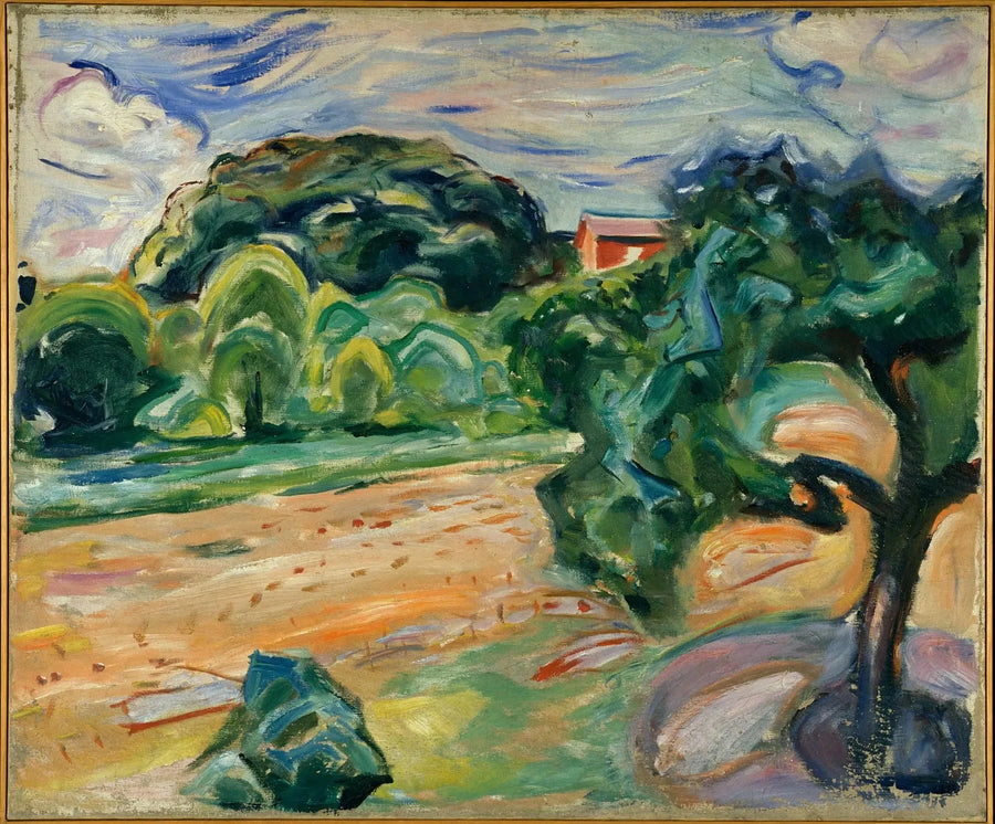 Estate a Ekely - Edvard Munch