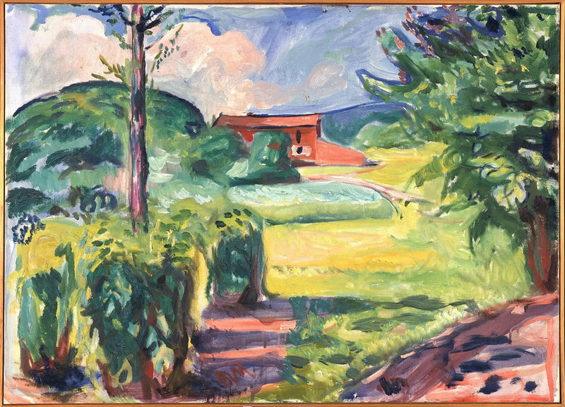Estate a Ekely - Edvard Munch