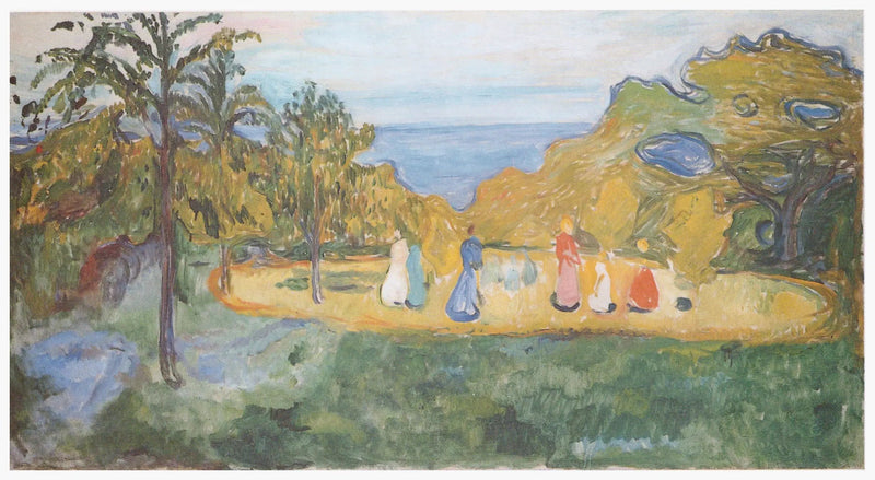 Estate nel parco (Frise Linde) - Edvard Munch