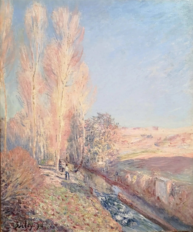 Estate di San Martino, dintorni di Moret-sur-Loing - Alfred Sisley
