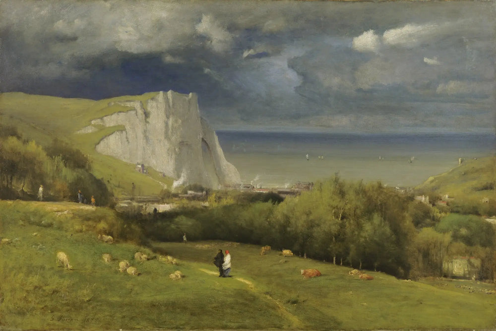 Étretat - George Inness - Alpha Reproduction